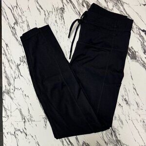 EUC - Zyia Active Jogger/Leggings Size 6-8 (fits up to 10 easily), Black